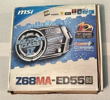 Carte mère MSI Z68MA-ED55 (B3) MS-7676 Intel Z68 (B3) Micro ATX Socket 1155 