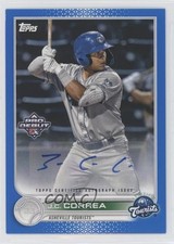 2022 Topps Pro Debut Blue Auto 95/150 JC Correa #PD-66 Auto 08jk