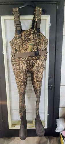 Gander Mountain Blue Bill Ducks Unlimited insulated Waders Men’s 10 Camouflage 