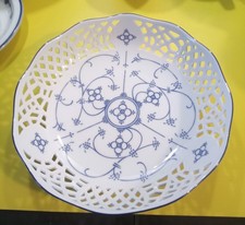 Gebäckschale  Indisch Blau Strohblume