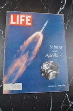 LIFE Magazine October 25, 1968 Schirra and Apollo 7 Space LIFE Magazine October 25, 1968 Schirra and Apollo 7 Space