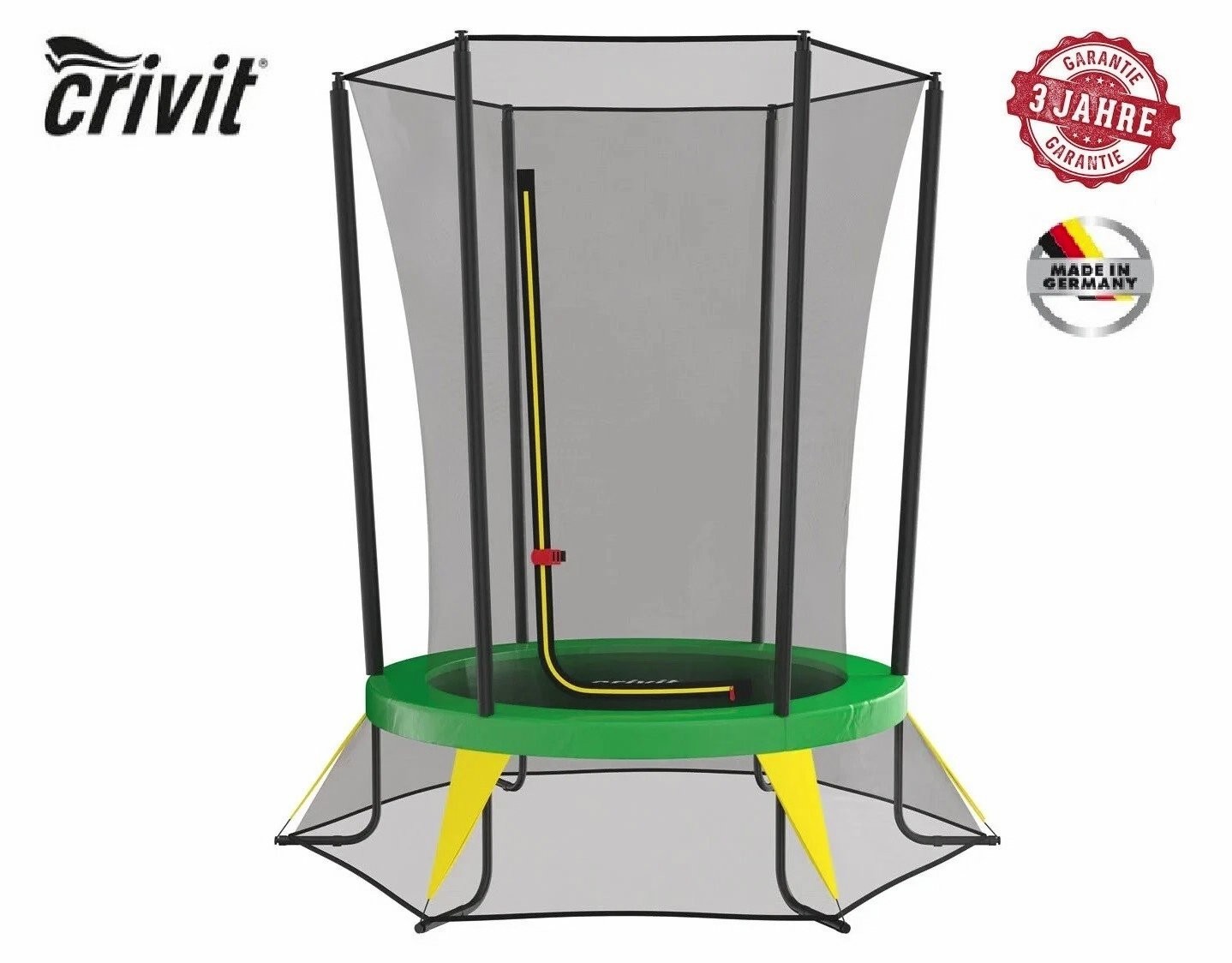 Crivit Kinder Trampolin Indoor Ø140cm Outdoor 180cm Gartentrampolin mit Netz NEU