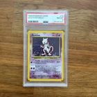 Pokémon TCG Mewtwo Base Set PSA 8