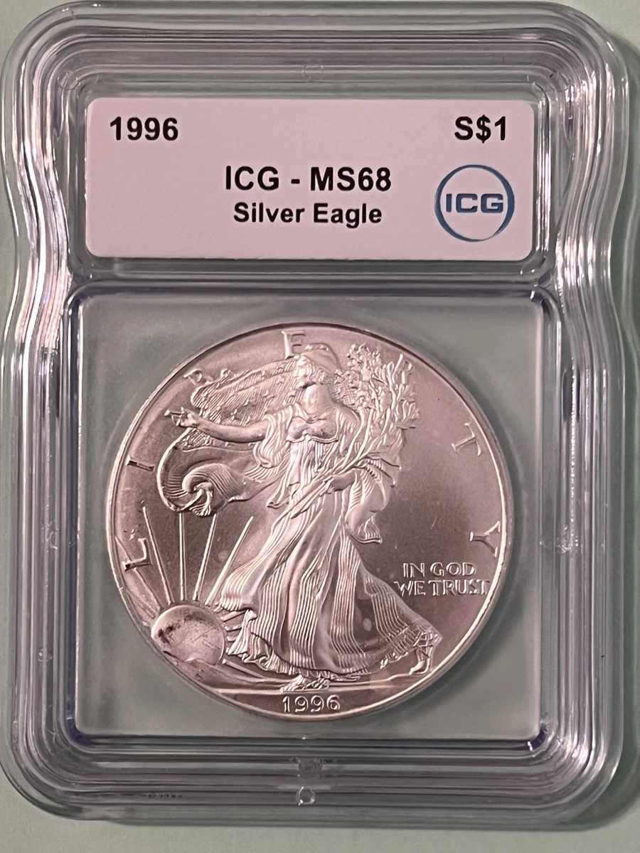 American Eagle Grade MS 68 Silver Bullion Coins for sale | eBay