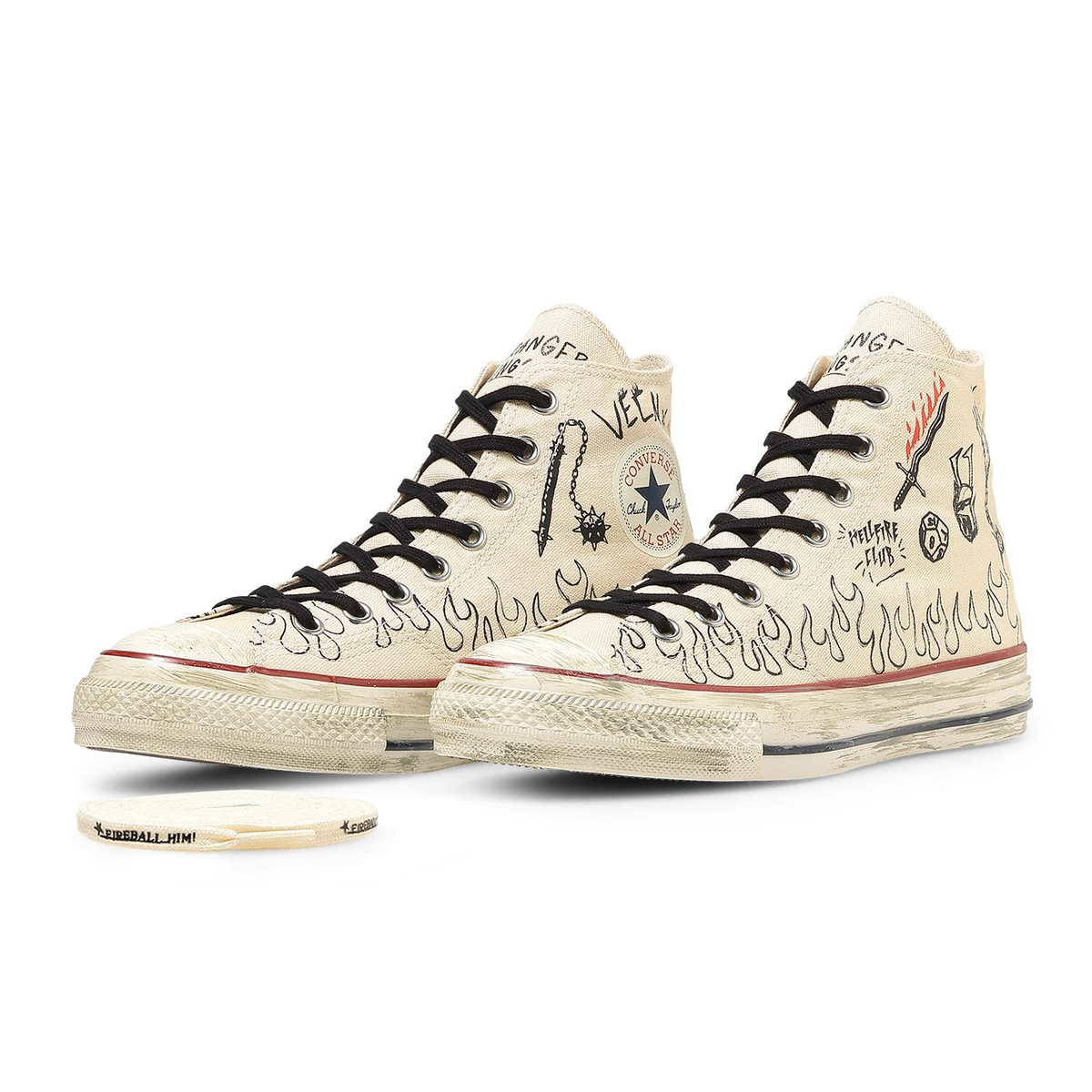 CONVERSE x STRANGER THINGS 5 ALL STAR AGED 87 HC HI 31317091