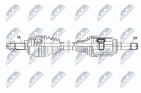 NTY NPW-FT-097 Antriebswelle Vorne Links Passend FüR Fiat Opel
