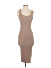 Olive and Oak Women Brown Cocktail Dress S