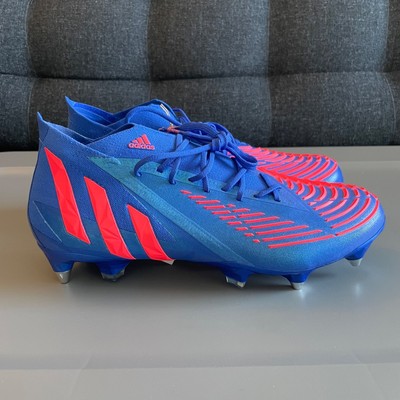Adidas Predator Edge.1 SG Soft Ground Soccer Cleats Men's H02965 Blue NEW