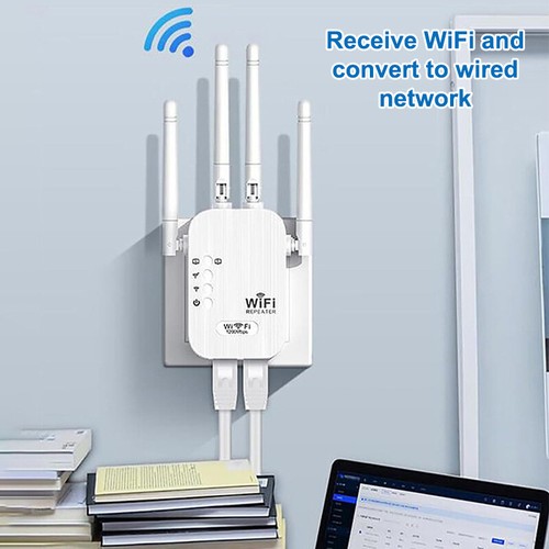Routeur d'amplificateur WiFi Amplificateur WiFi à double bande de 1200 Mbps -* - Photo 10/14