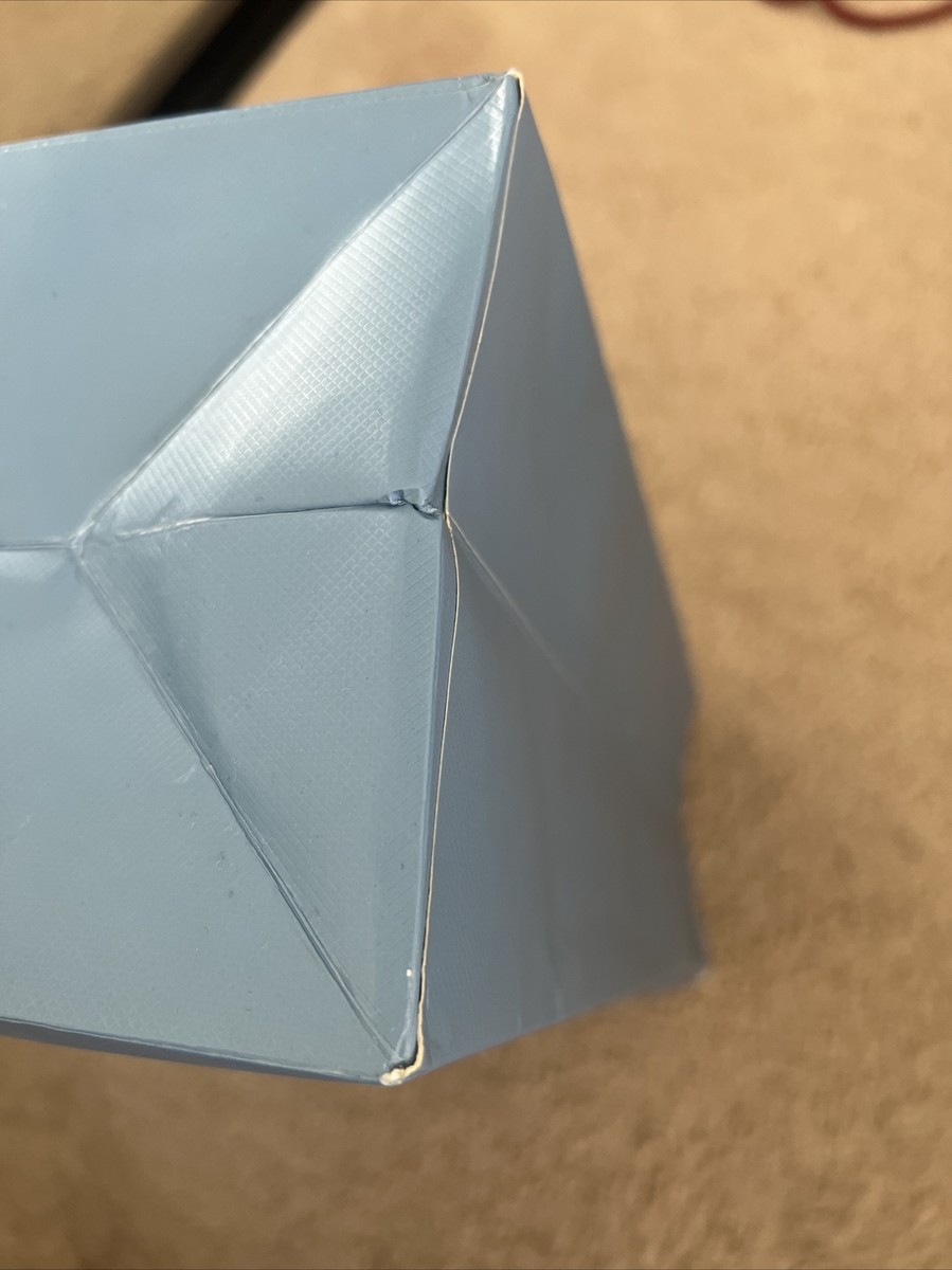 Frette paper shoping bag small blue | eBay
