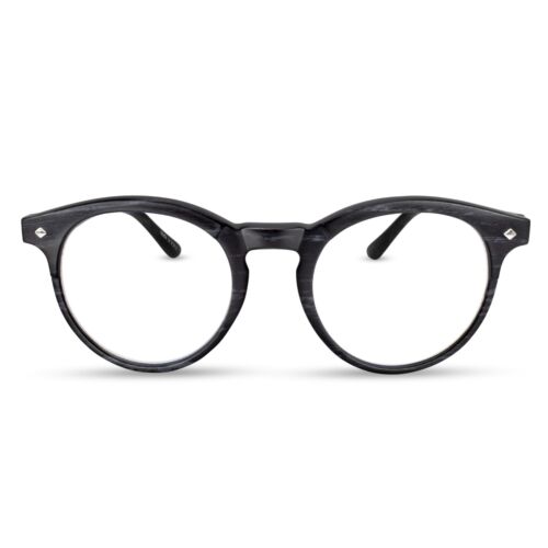 Gafas bloqueadoras de luz azul marco redondo más populares para mujeres y hombres | Lectores retro - Imagen 15 de 28