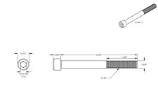 1/4-20 Socket Head Cap Screws Stainless Steel Allen Bolts All Lengths Quantities