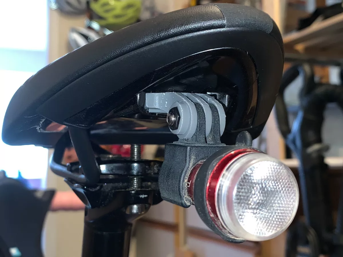 Gopro hotsell saddle mount