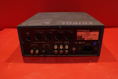USED Roland Edirol SD-90 Studio Canvas MIDI Sound Module Interface