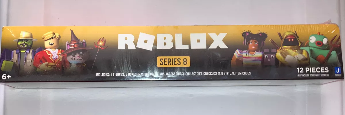  Roblox Celebrity Collection - Series 8 Mystery Figure 6 Pack  [Includes 6 Exclsuive Virtual Items] : Everything Else