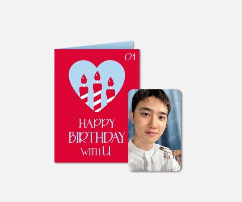 EXO - SMTOWN SUM センイル BIRTHDAY カード ★EXO ディオ s-l1200.jpg