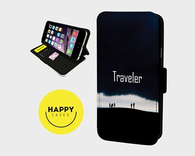 TRAVELER EXPLORE ADVENTURES - Kunstleder Flip Handyhülle - iPhone/Samsung