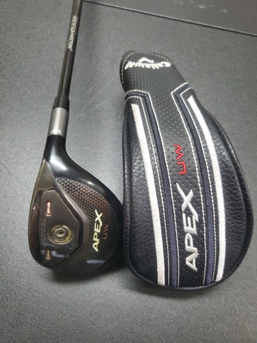 Callaway Apex Utility Fairway Wood 19* HZRDUS RDX Smoke Stiff RH W/Headcover