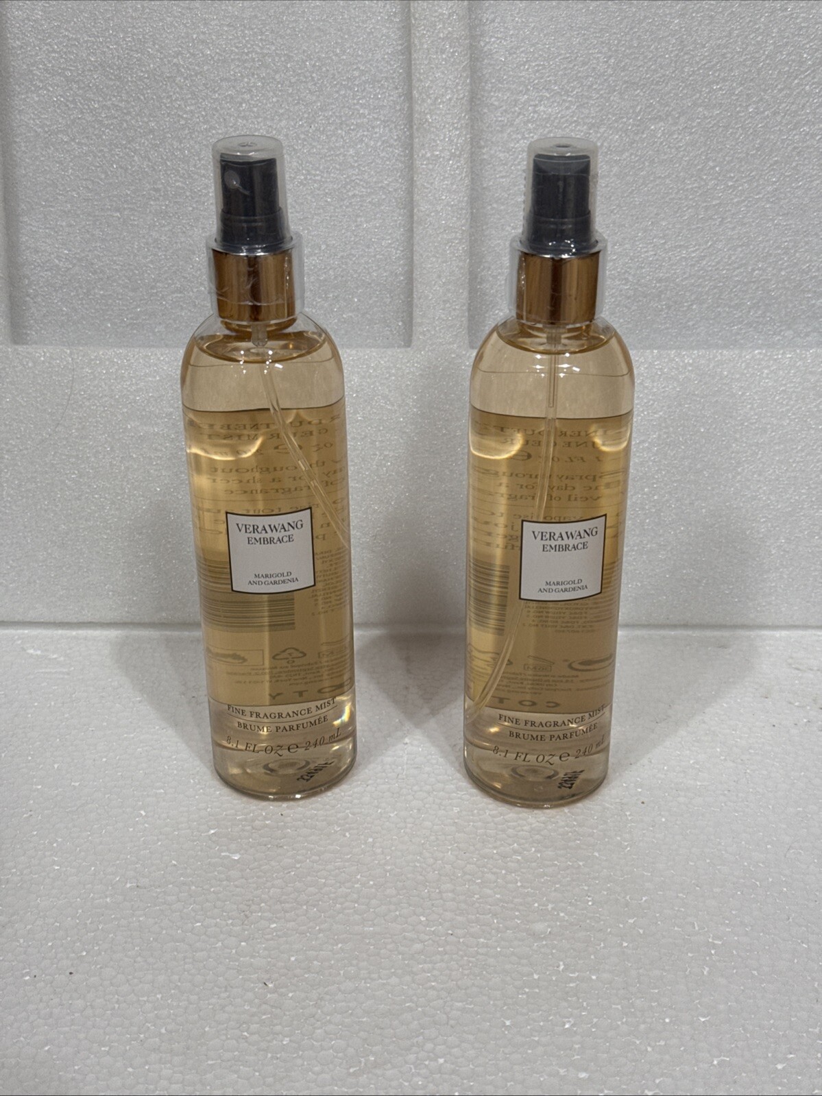 Vera Wang Embrace Body Mist For Women Marigold And Gardenia 