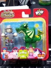 NIP  WOW toys BEST BUDDIES play set KNIGHT W/ DRAGON UK EN-71 & ASTM