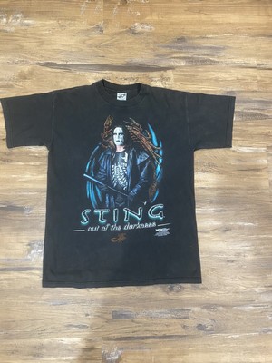 RARE VINTAGE STING WCW SHIRT LARGE WWE 