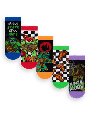 Teenage Mutant Ninja Turtles Mehr Skate weniger Hass Wadensocken 5er Set Jungen