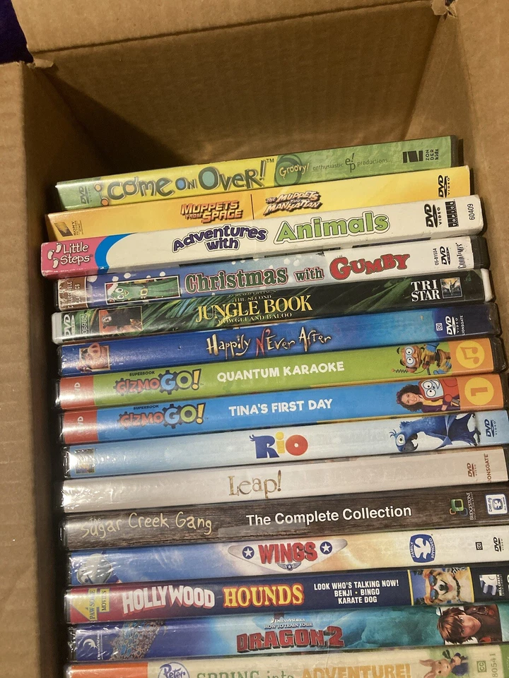 Лот реселлера из 27 DVD-дисков - детские, анимационные, Disney, ледниковый период - набор реселлеров - Изображение 3 из 4