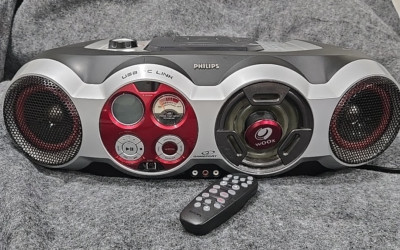 Philips AZ2555 CD Soundmachine PC Link USB Gameport Radio wOOx