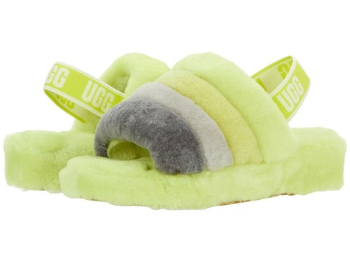 yellow fuzzy uggs