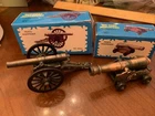 Cannons Die Cast Miniature Replica Pencil Sharpener Diecast Collectible
