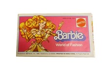 Vintage Barbie World Of Fashion Booklet