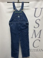 Mens Liberty Denim Jeans Carpenters Bib Overalls Size 36X32.      000076