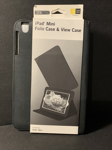 Case Logic Apple Ipad Mini Folio Case & View Case CLIPDMINI-BK Black NIB - Picture 2 of 4