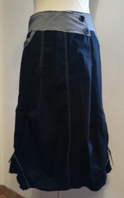 Rock Marke ''DPM by DEPECH MOD'' Gr.36 schwarz-weiß /NEU