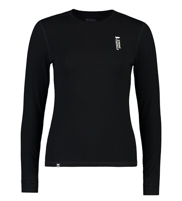 Mons Royale Damen Cascade LS Shirt Black | Größe L