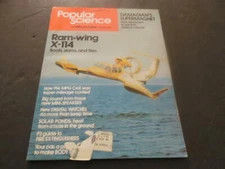  Popular Science Dec 1977 Ram-Wing X-114, Solar Ponds      ID:33627