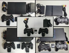 GUARANTEED Playstation 2 PS2 Console - 2 Controllers  PS1 Compatible USA system
