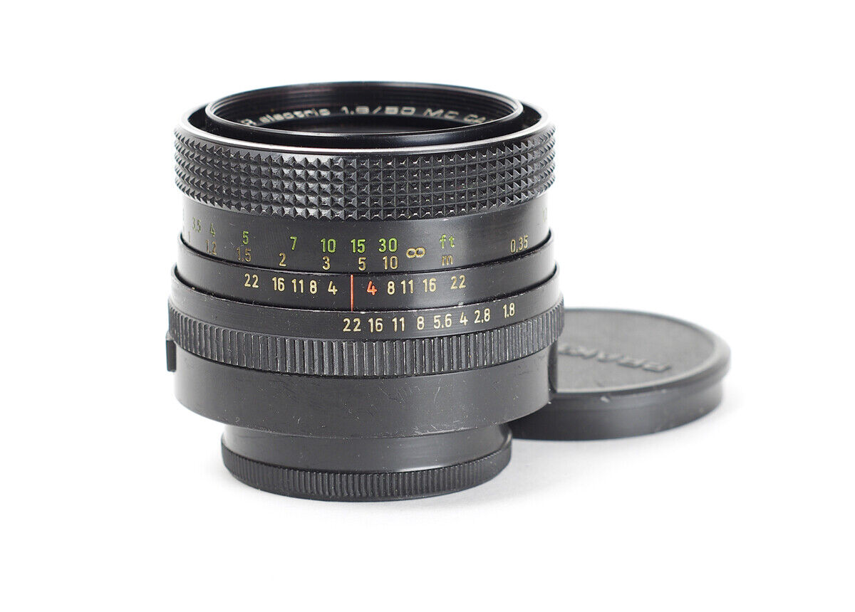 Carl Zeiss Jena DDR Pancolar Electric MC 1.8/50mm f/1.8 for M42 No.10881556