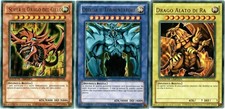 YU-GI-OH! SET COMPLETO DIVINITÀ EGIZIE SLIFER OBELISK DRAGO ALATO DI RA YGLD-ITG