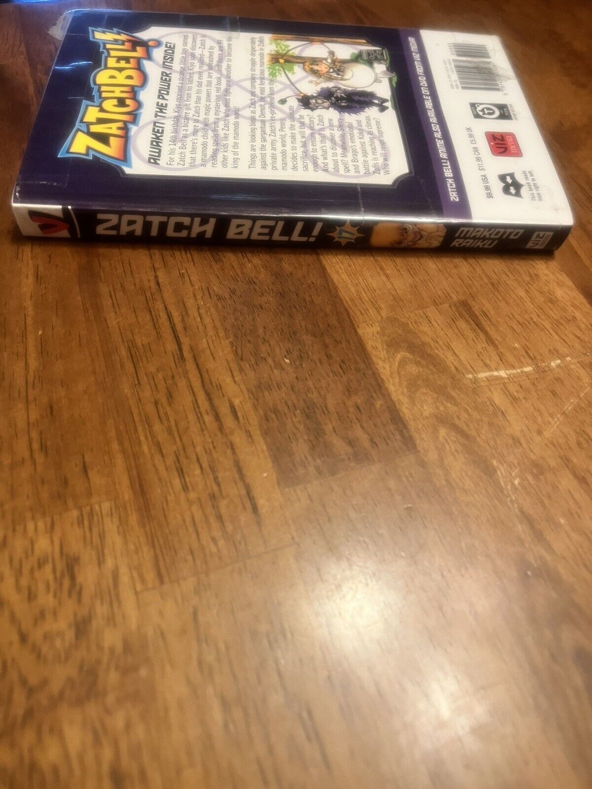 Zatch Bell! volume 17 by Makoto Raiku (2008) oop AC Manga graphic novel
