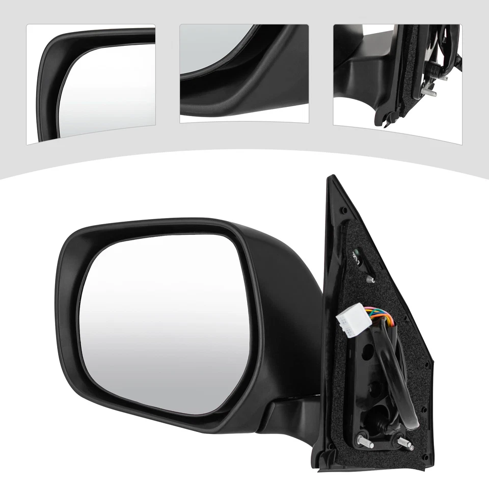 Left Driver Side Mirror 9 Pins Rearview Mirror For 2013-2022 Toyota Land Cruiser - Image 2 of 4