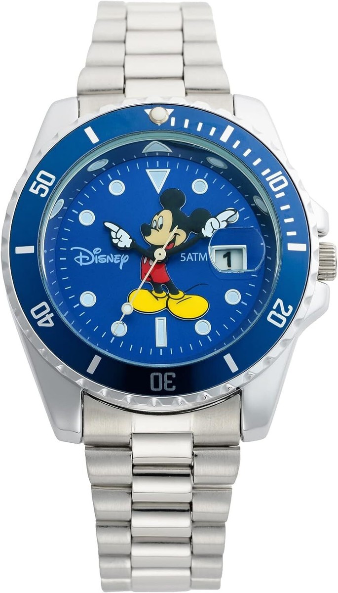 Disney Mickey Mouse watch Blue ANOTHER HEAVEN | eBay Disney Mickey Mouse watch Blue ANOTHER HEAVEN | eBay