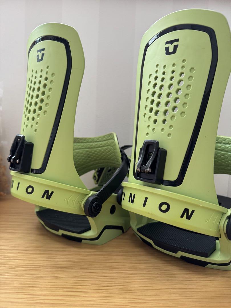UNION FORCE Green サイズＭ The Union Force Snowboard Binding in Green 2024