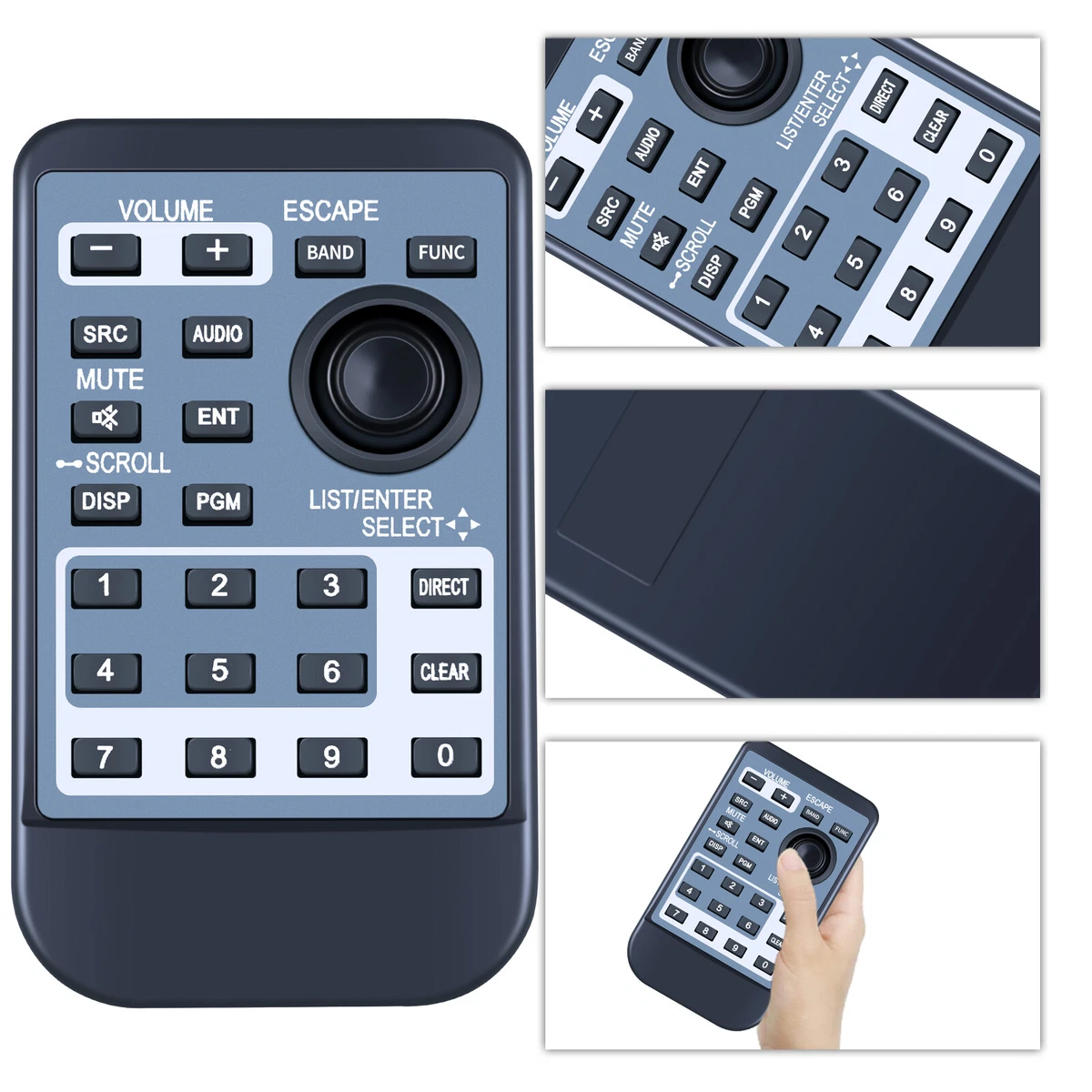 Télécommande CXC9113 neuve pour récepteur audio de voiture