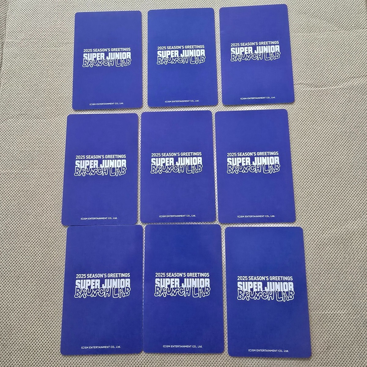 SUPER JUNIOR 2025 SEASON'S GREETINGS SM POB OFFICIAL BENEFITS