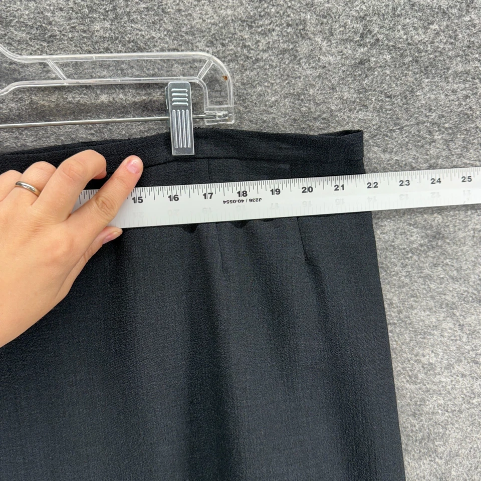 无品牌裙子女式24W Plus黑色A字迷笛拉链中腰经典版型 — 第 3/4 张图片