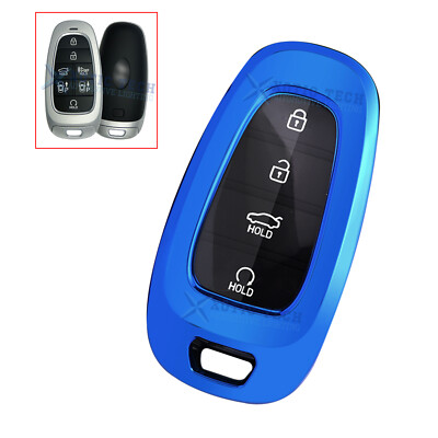 Full Protect Remote Control Keyless Key Cover Shell For Hyundai Tucson 2020-24