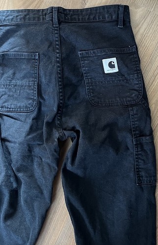 Carhartt Hose Cargohose Boyfriend pierce pant schwarz Gr. 25 / ca 164 - Bild 9 von 9