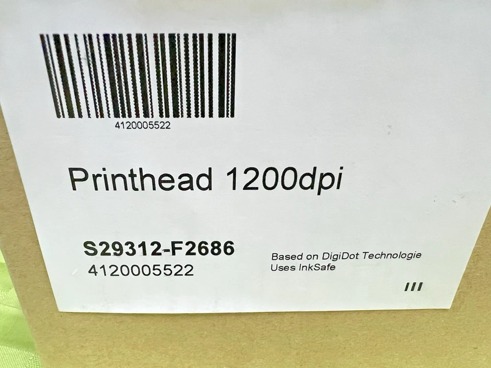 Cabezal de impresión Canon varioPRINT serie iX S29312-F2686 f1200dpi KJ4B-1200-F19ST-OCE1 Foto 2 de 4