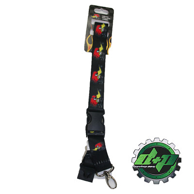 Horsepower lanyard necklace badhe holder key chain ring safety